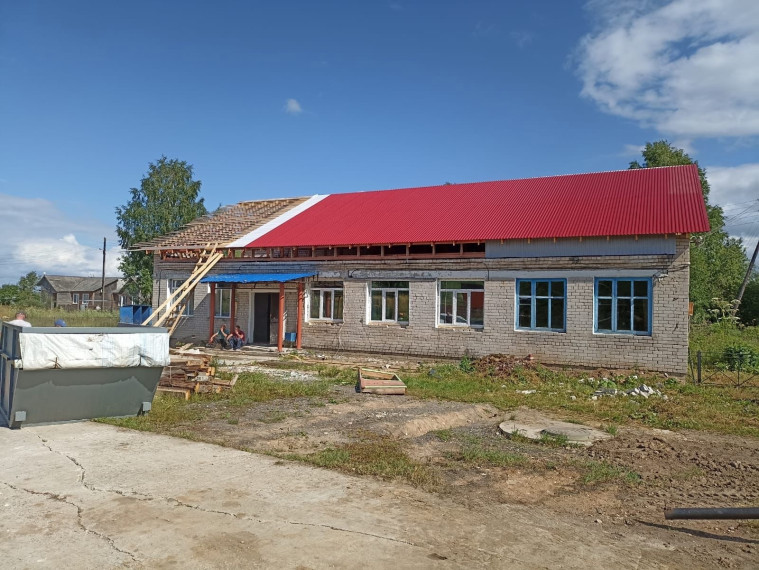 В Никифоровском клубе ведутся работы по капитальному ремонту здания. В Никифоровском клубе ведутся работы по капитальному ремонту здания.